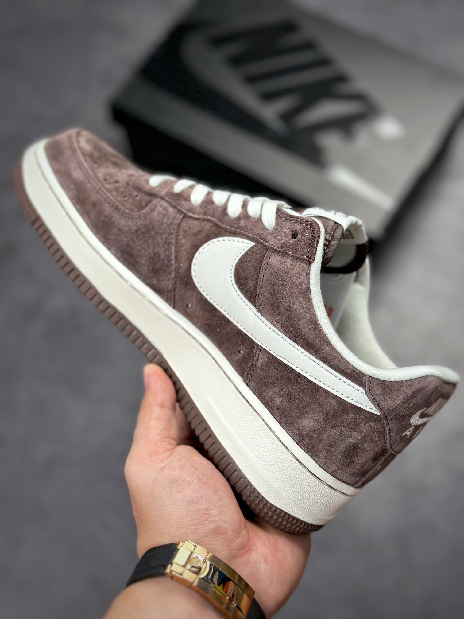 230 Nike Air Force 1 Low 07 巧克力色 DL0701-200