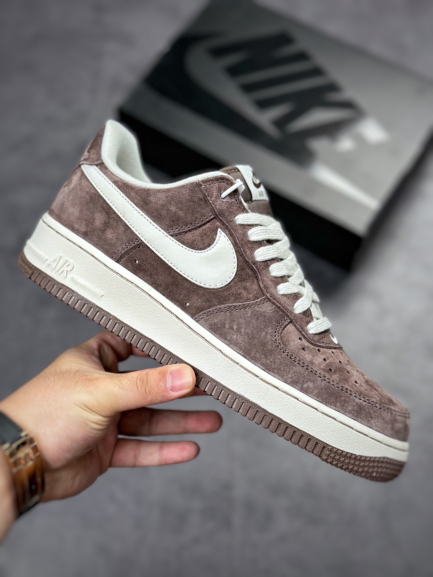 230 Nike Air Force 1 Low 07 巧克力色 DL0701-200