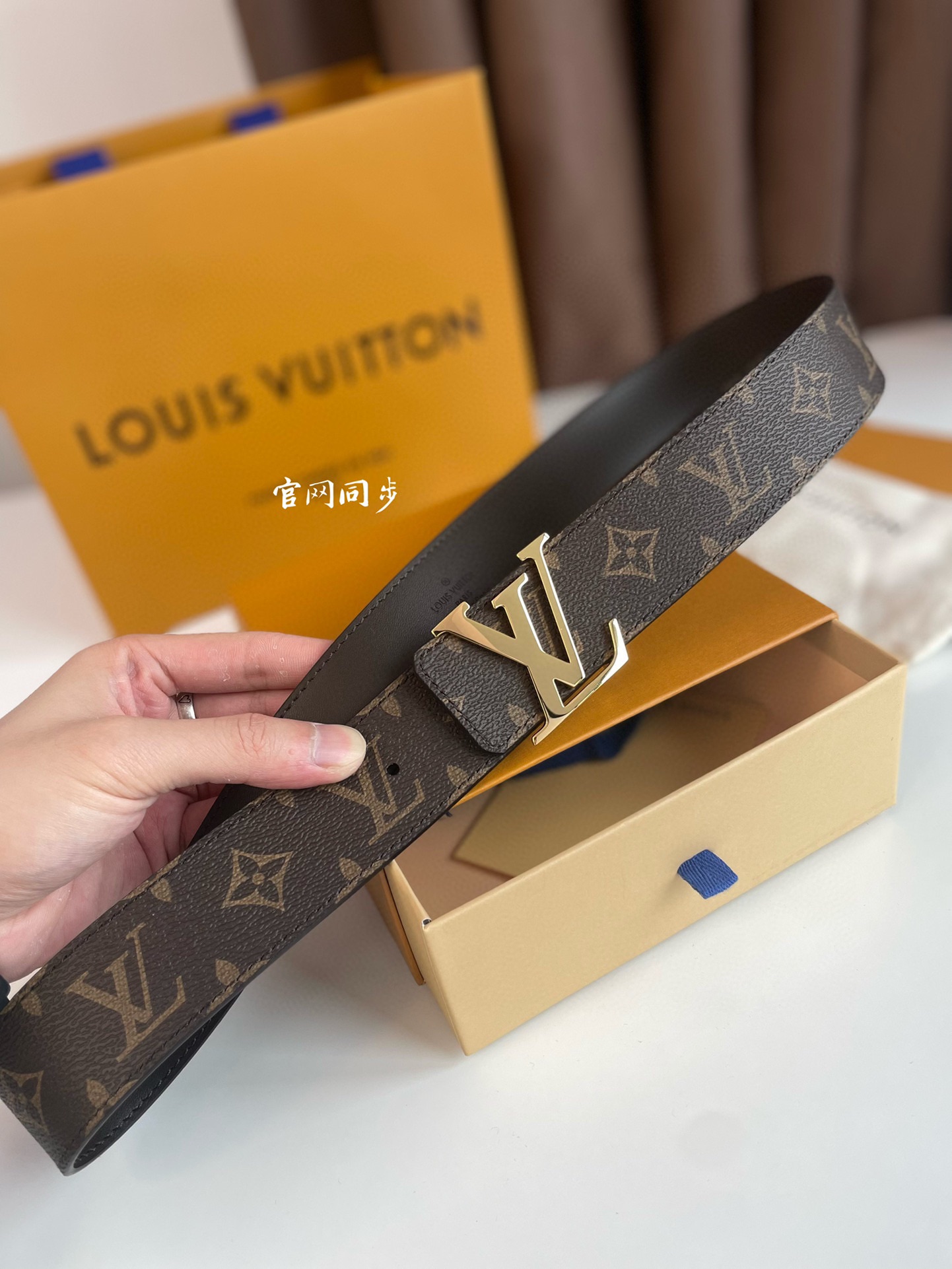 LV代工厂货品4.0宽度可验货正品一