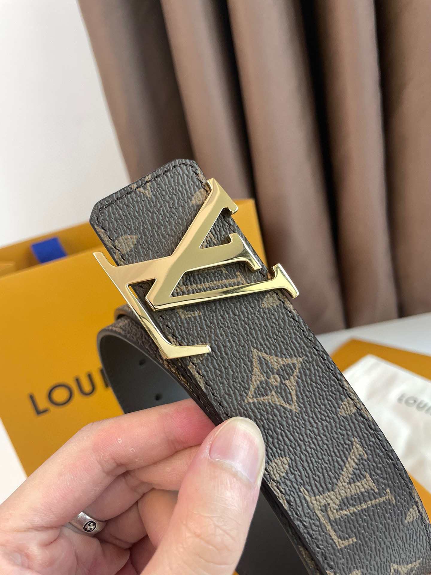 LV代工厂货品4.0宽度可验货正品一