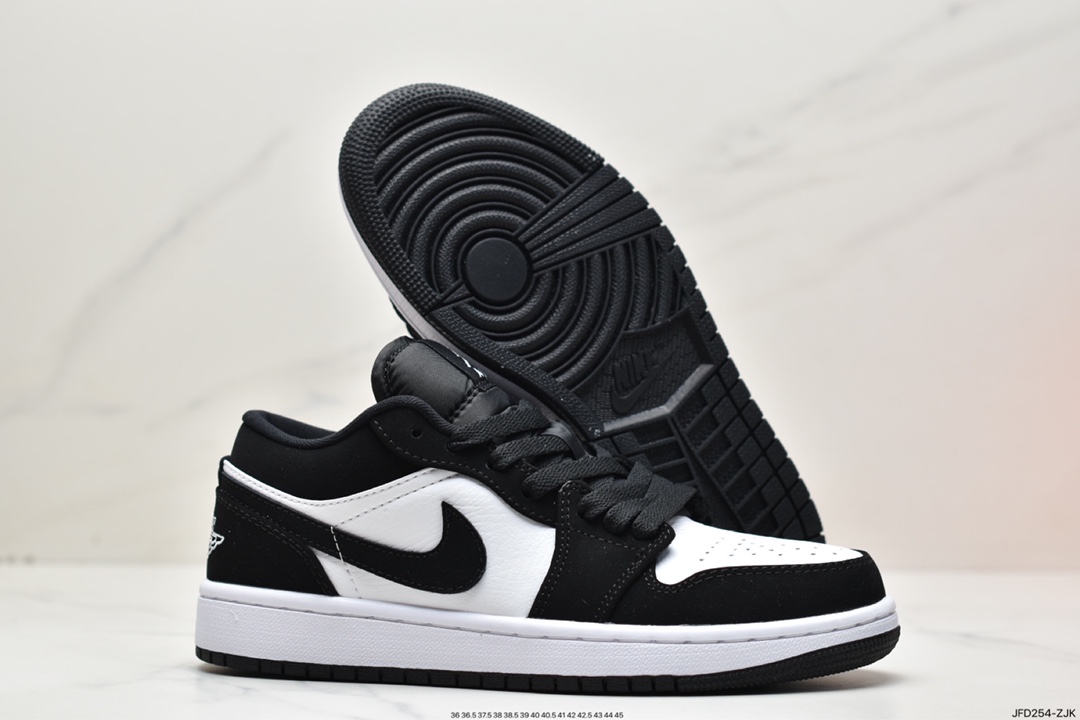 Air Jordan 1 Low new black and white panda AJ1 low-top series Joe 1 low-top casual sneakers 553558-001