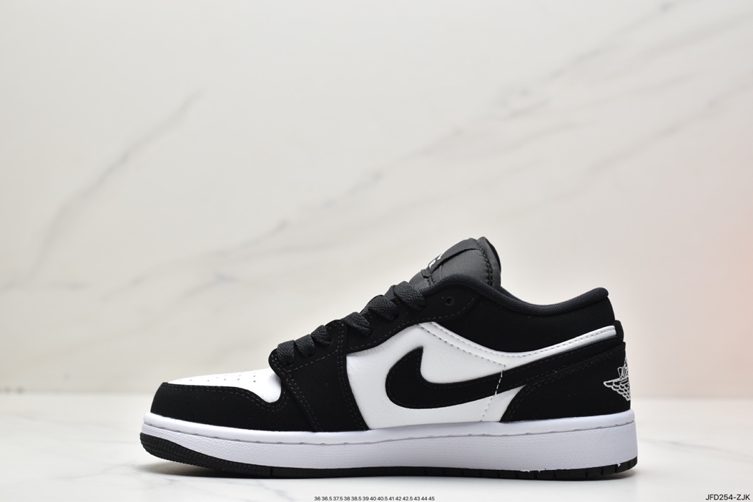 Air Jordan 1 Low new black and white panda AJ1 low-top series Joe 1 low-top casual sneakers 553558-001