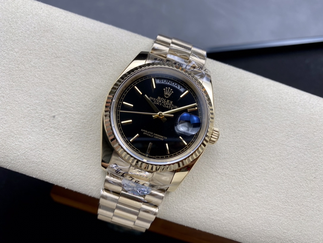 SK厂 劳力士Rolex 双历 星期日志型 36mm 自動巻き腕時計