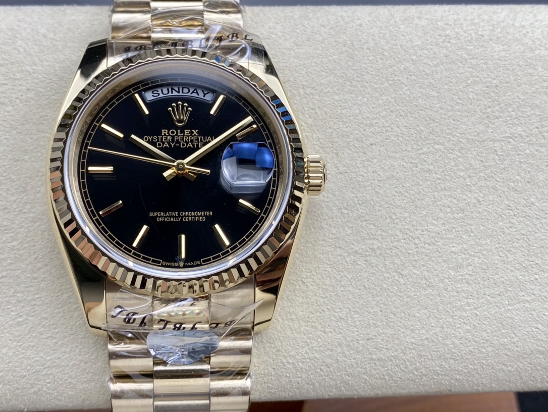 SK厂 劳力士Rolex 双历 星期日志型 36mm 自動巻き腕時計