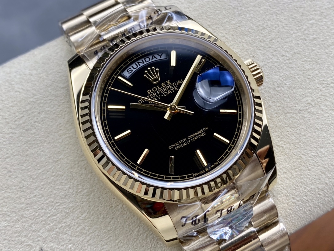 SK厂 劳力士Rolex 双历 星期日志型 36mm 自動巻き腕時計