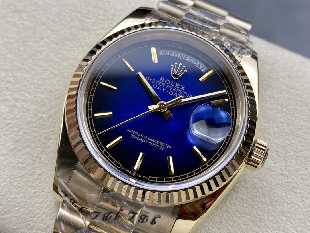 SK厂 劳力士Rolex 双历 星期日志型 36mm 自動巻き腕時計