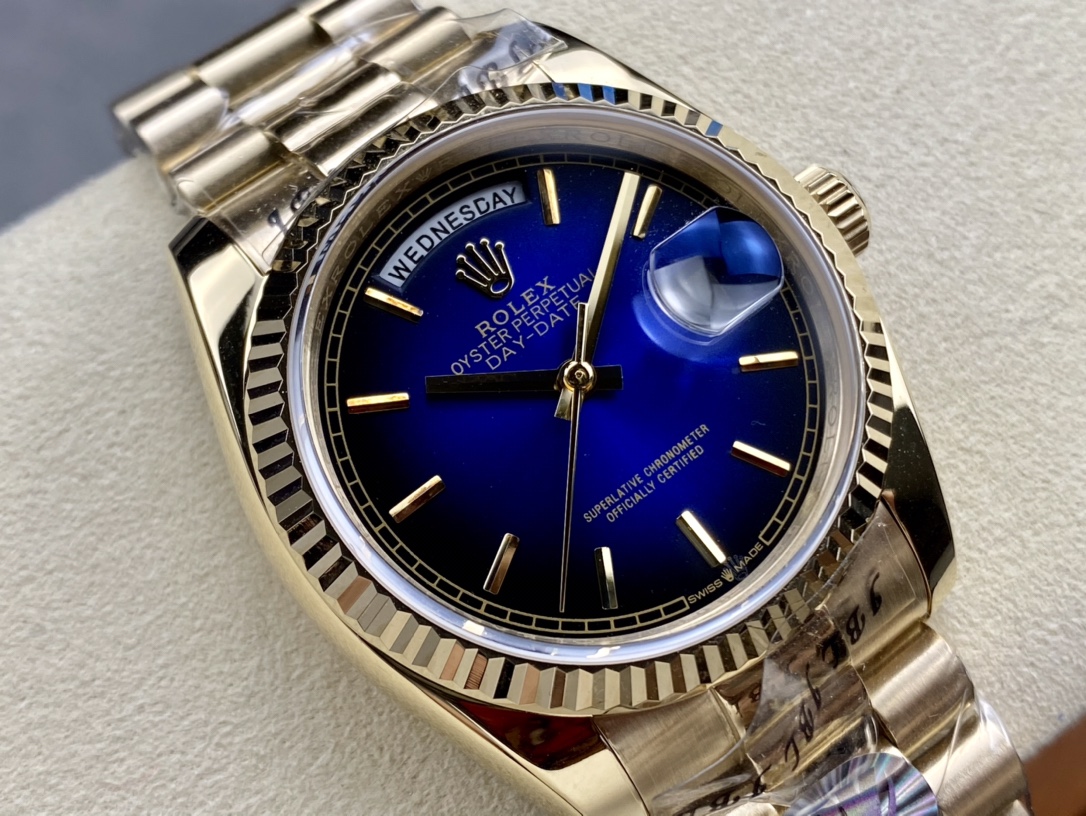 SK厂 劳力士Rolex 双历 星期日志型 36mm 自動巻き腕時計