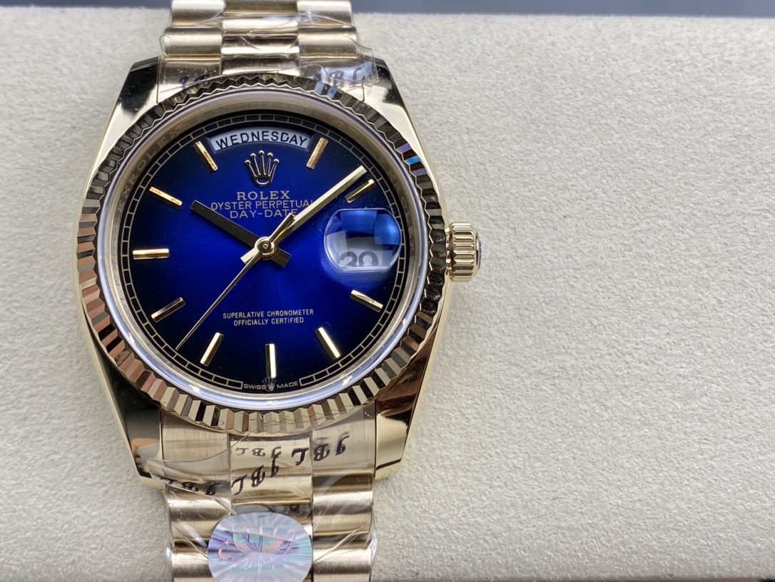 SK厂 劳力士Rolex 双历 星期日志型 36mm 自動巻き腕時計