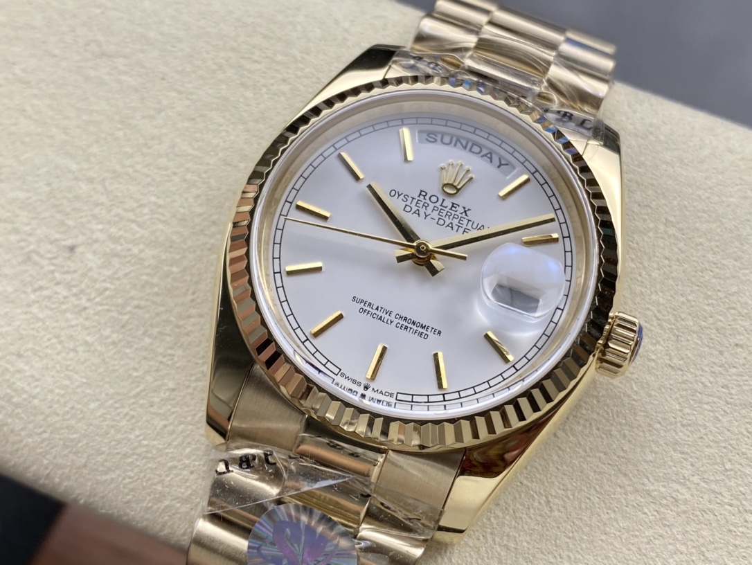 SK厂 劳力士Rolex 双历 星期日志型 36mm 自動巻き腕時計