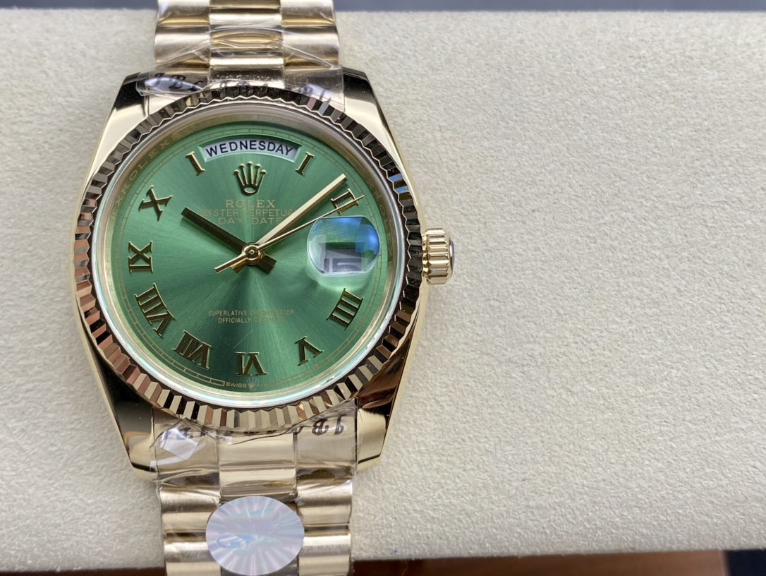 SK厂 劳力士Rolex 双历 星期日志型シリーズ 36mm 自動機械式腕時計