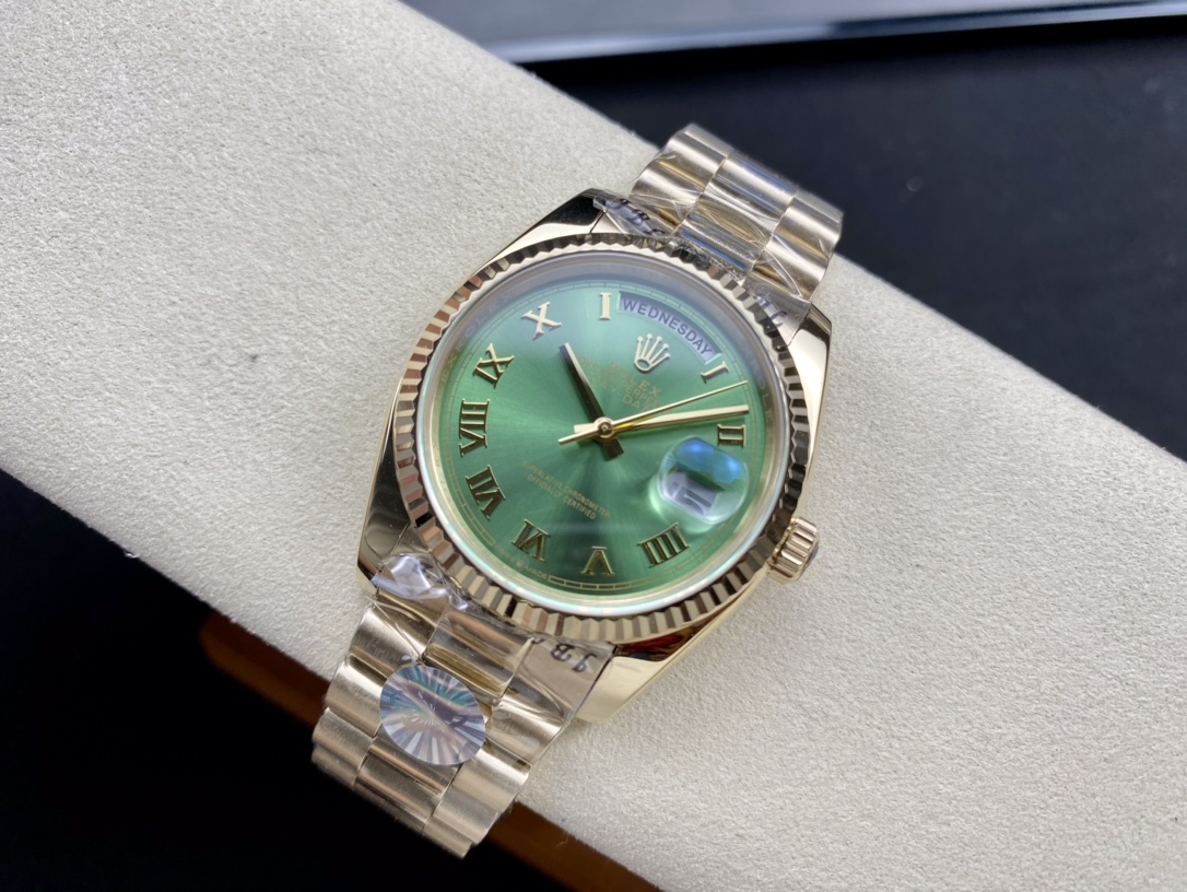 SK厂 劳力士Rolex 双历 星期日志型シリーズ 36mm 自動機械式腕時計