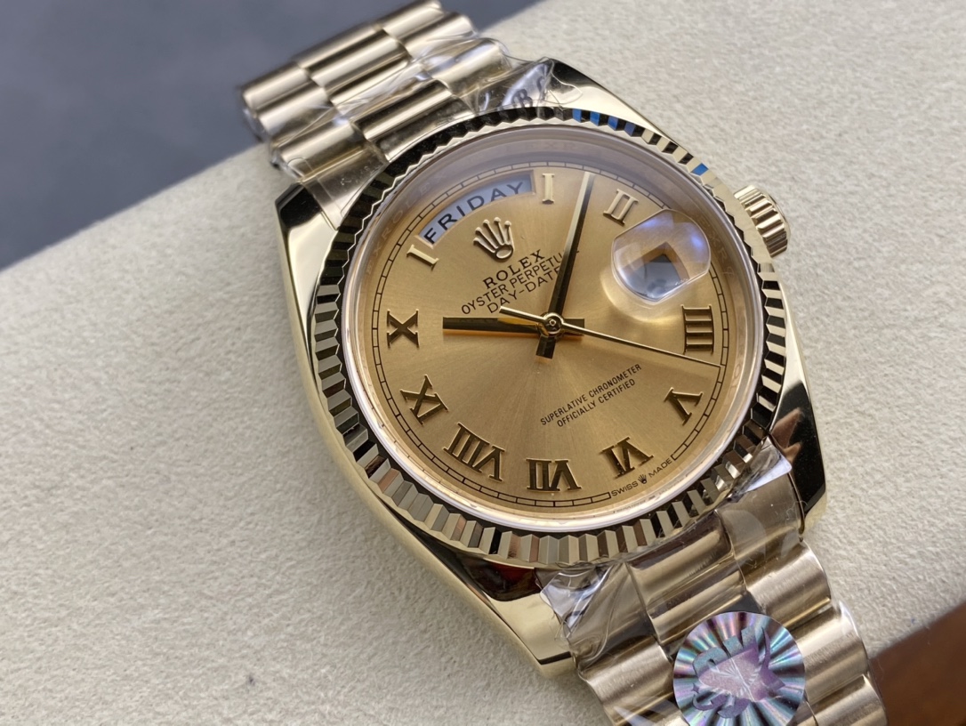 SK厂 劳力士Rolex 双历 星期日志型シリーズ 36mm - 自動機械式腕時計