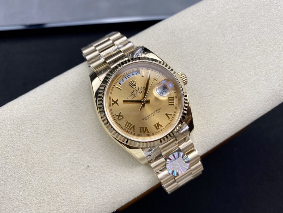 SK厂 劳力士Rolex 双历 星期日志型シリーズ 36mm - 自動機械式腕時計