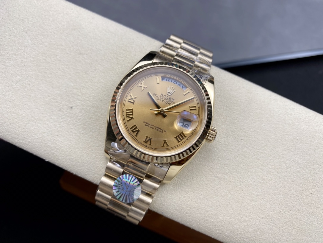 SK厂 劳力士Rolex 双历 星期日志型シリーズ 36mm - 自動機械式腕時計