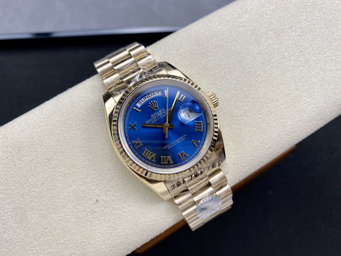 SK厂 劳力士Rolex 双历星期日志型 36mm 自動巻き機械式腕時計