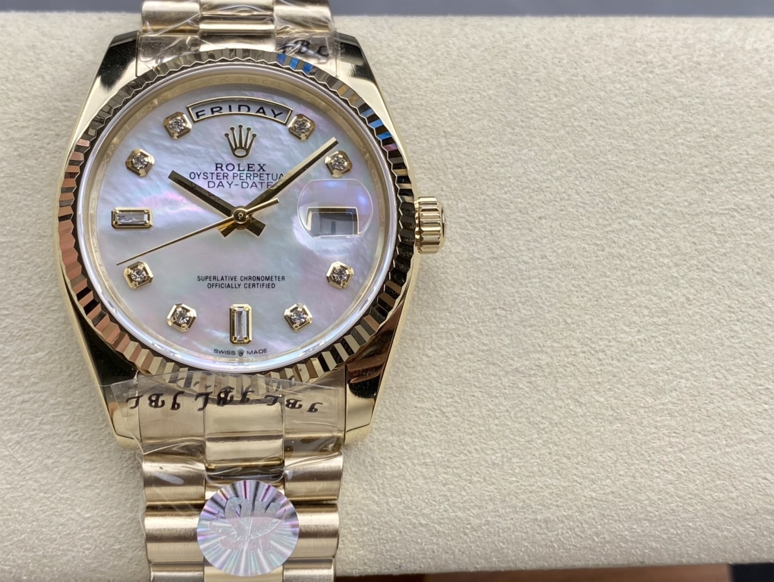 SK厂 劳力士Rolex 双历 星期日志型 36mm 高品質自動巻き腕時計