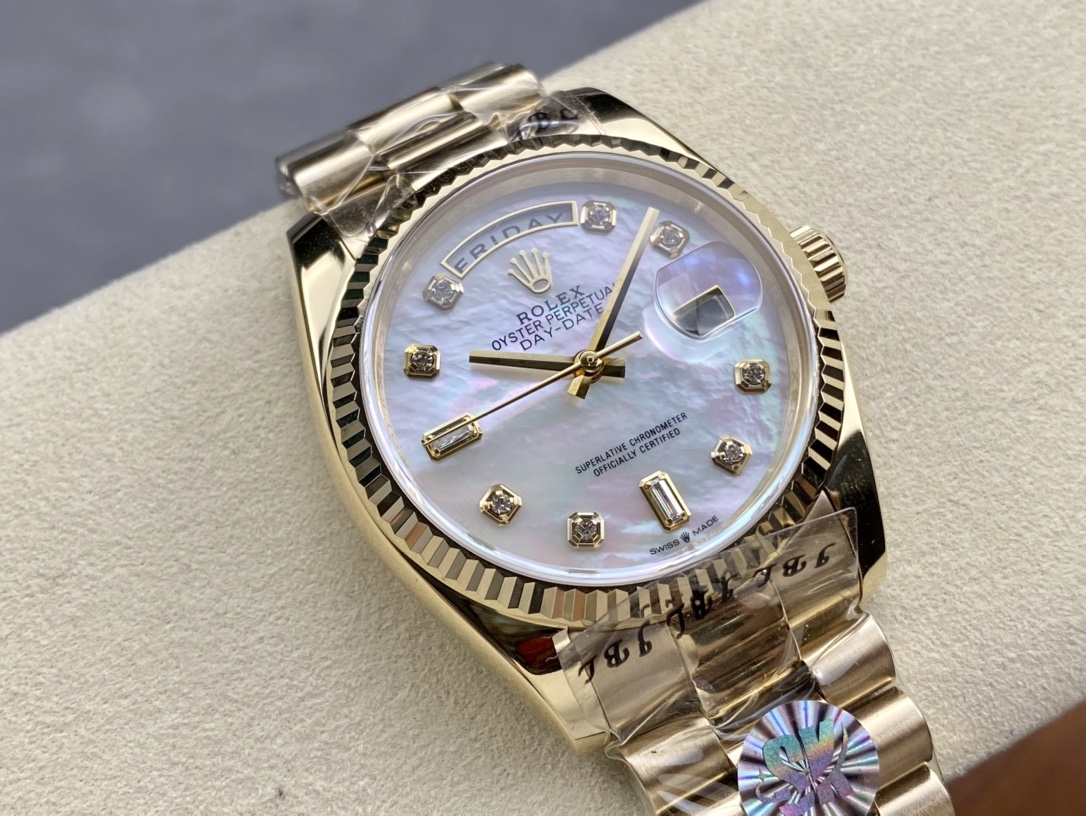 SK厂 劳力士Rolex 双历 星期日志型 36mm 高品質自動巻き腕時計