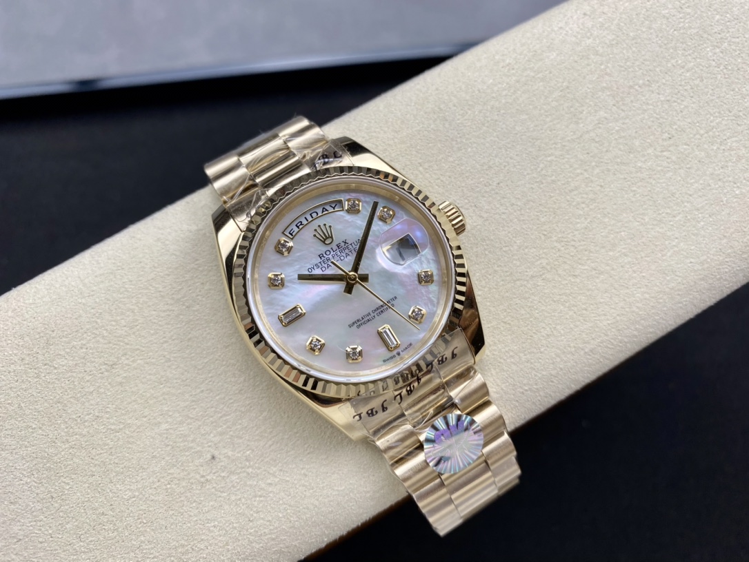 SK厂 劳力士Rolex 双历 星期日志型 36mm 高品質自動巻き腕時計