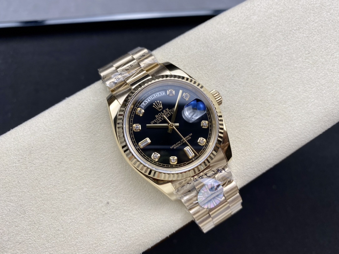 SK厂 劳力士Rolex 双历 星期日志型 36mm 自動機械腕時計