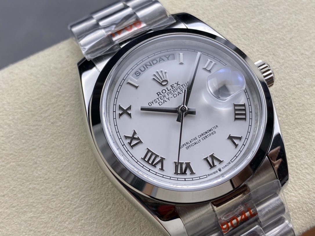 SK厂 劳力士Rolex 双历 星期日志型 36mm - 高品質自動機械腕時計