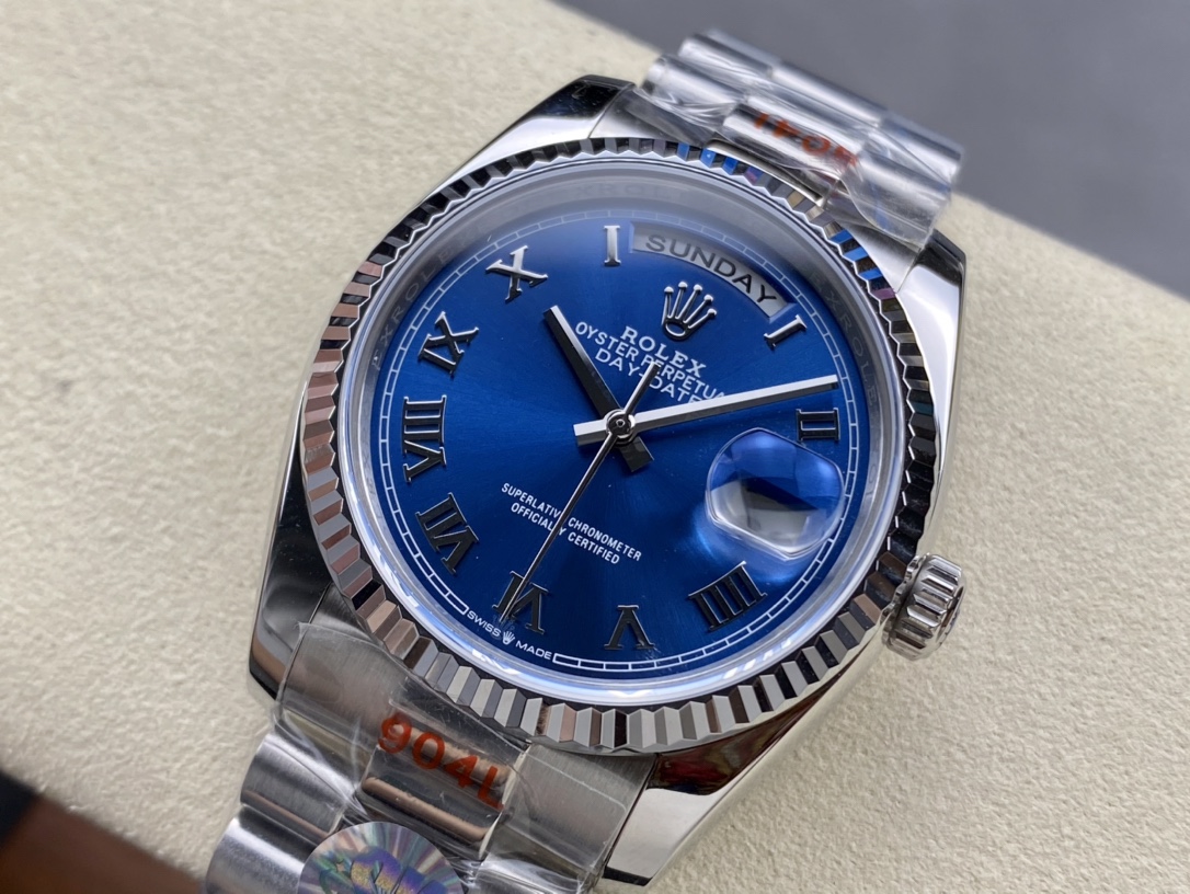 SK厂 劳力士Rolex 双历 星期日志型シリーズ 36mm - 高品質自動機械腕時計
