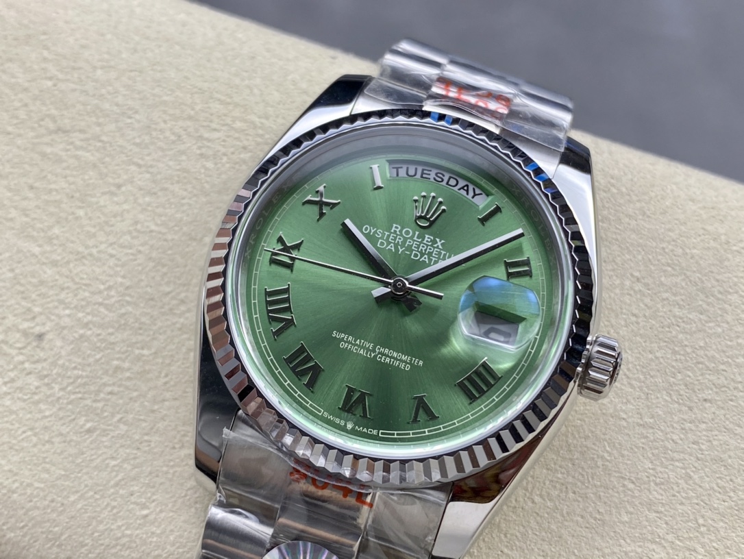 SK厂 劳力士Rolex 双历 星期日志型シリーズ 36mm - 高品質自動機械式腕時計