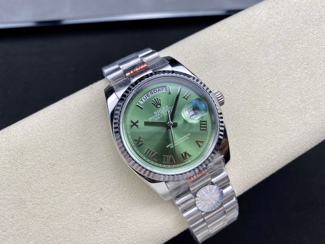 SK厂 劳力士Rolex 双历 星期日志型シリーズ 36mm - 高品質自動機械式腕時計