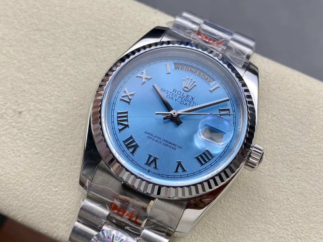 SK厂 劳力士Rolex 双历 星期日志型シリーズ 36mm - 高級自動機械式腕時計