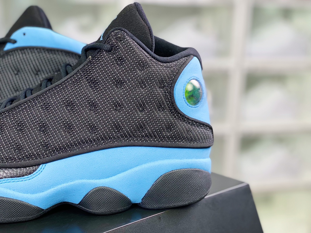 480 Air Jordan 13 XIII”Black/University Blue”迈克尔·乔丹AJ13代复古中帮“黑北卡蓝3M反光”DJ5982-041