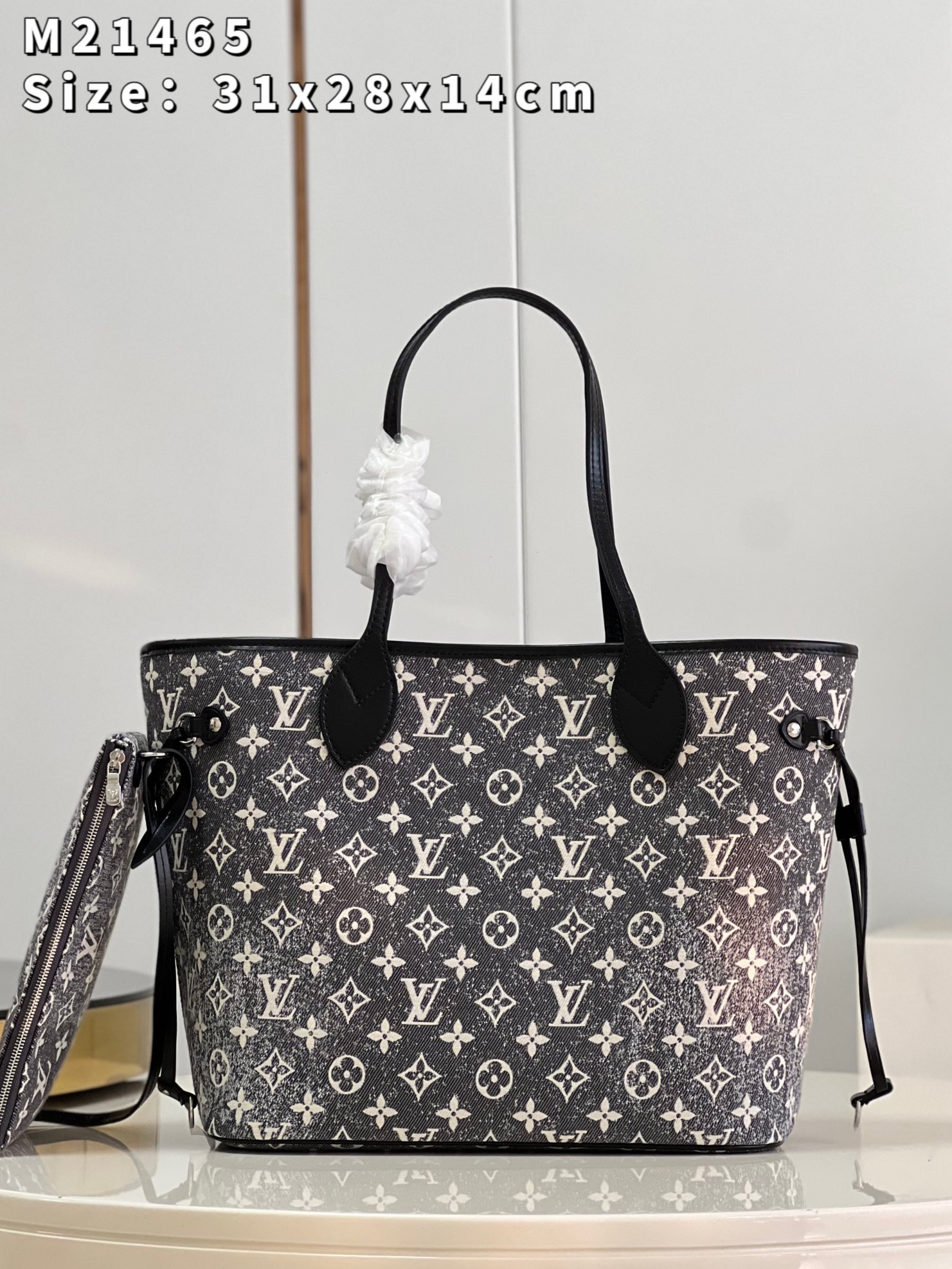 Louis Vuitton LV Neverfull Bags Handbags Cheap Replica
 Black Spring Collection M21465