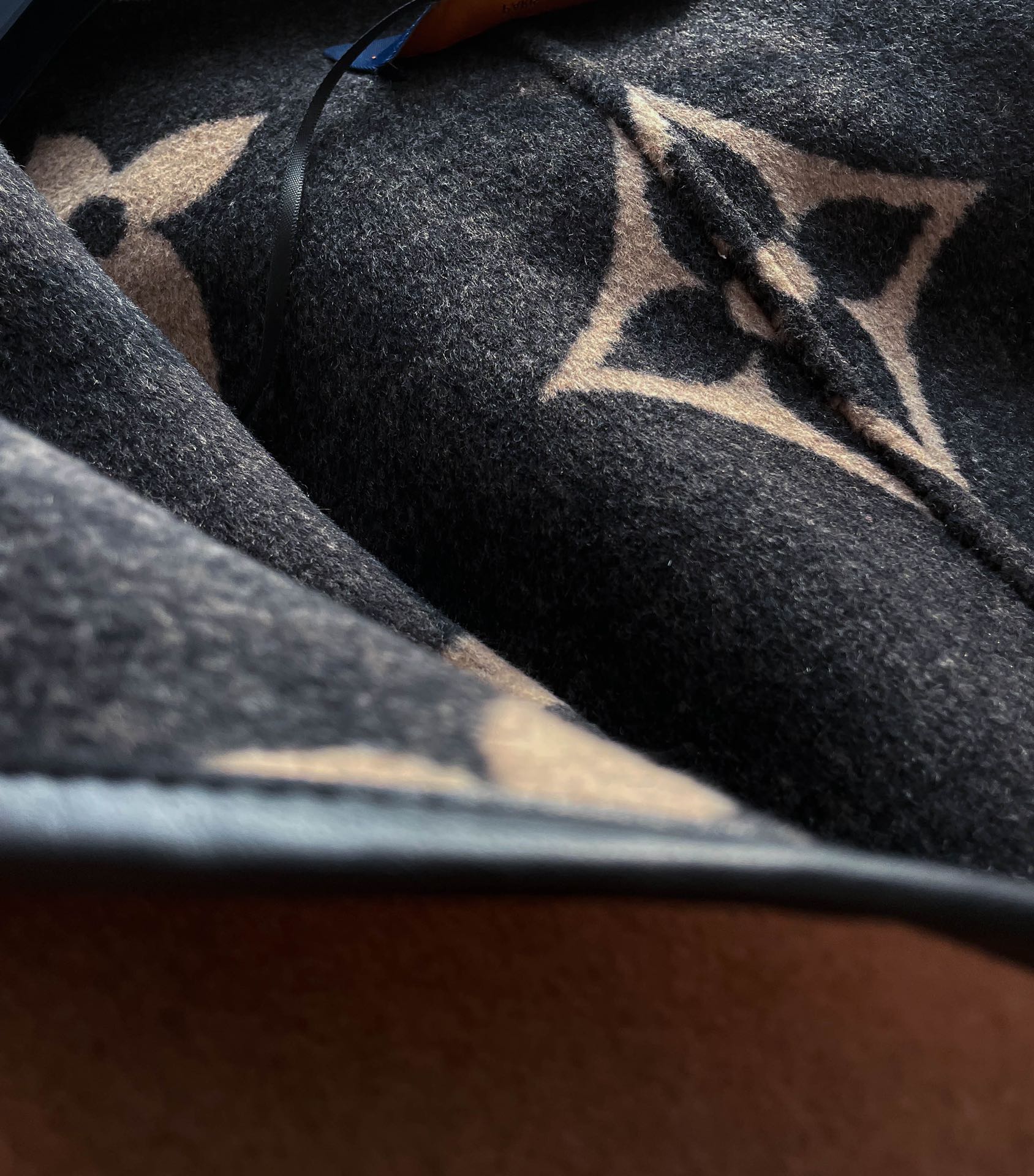 Monogram Wool-Silk Blend Wrap Coat - Classic & Elegant Women's Winter Essential 7 i1668404322 296 6