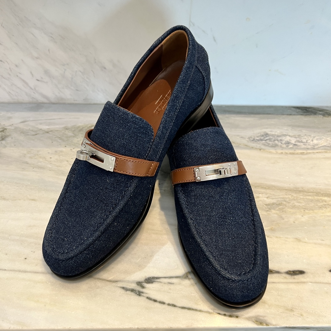 Hermes Shoes Loafers Fashion