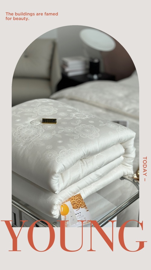 100S Jacquard Soybean Fiber Winter Comforter - Luxury Bedding Comfort 1 100S Jacquard Soybean Fiber Winter Comforter - Luxury Bedding Comfort