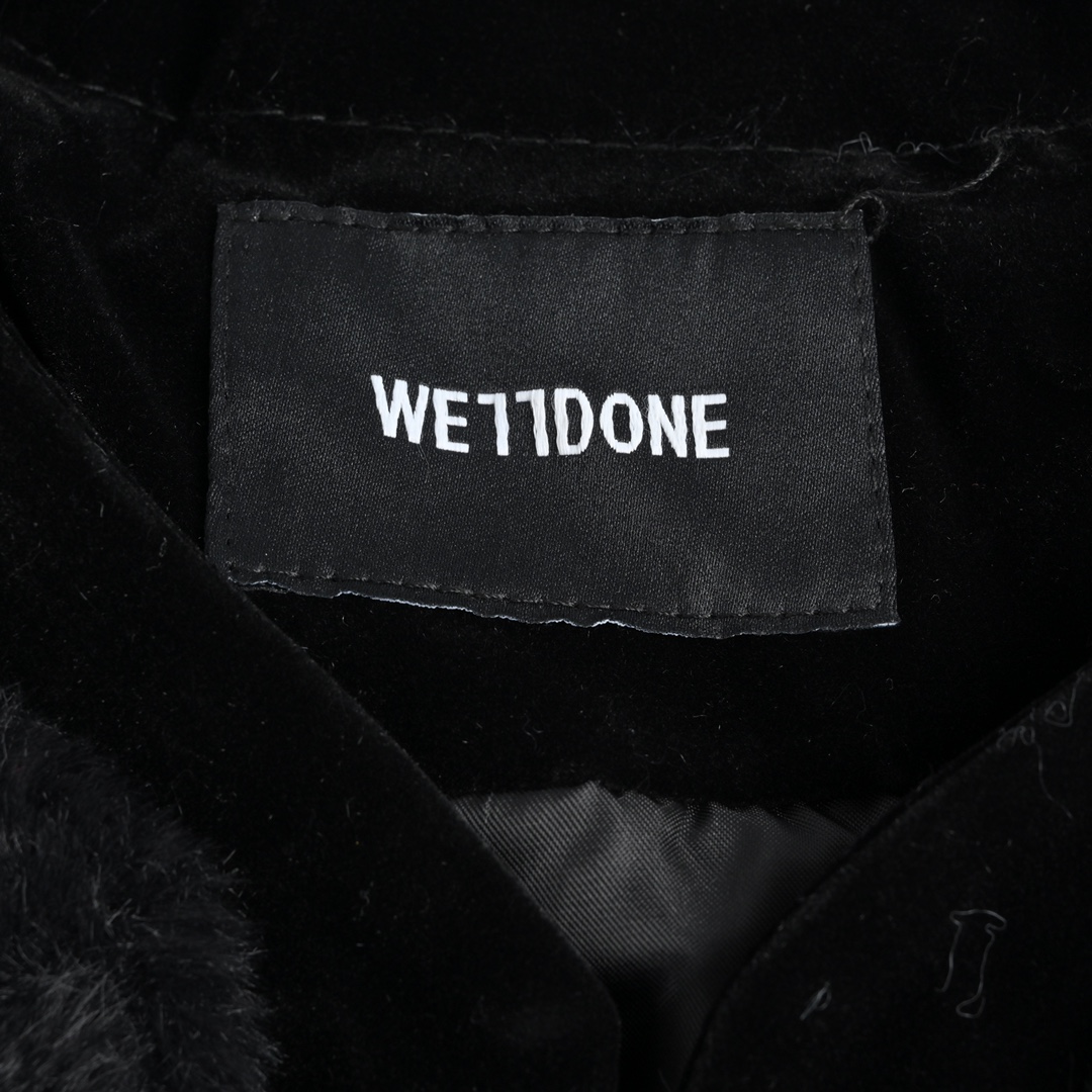 We11 Done 24Fw 压花毛绒外套