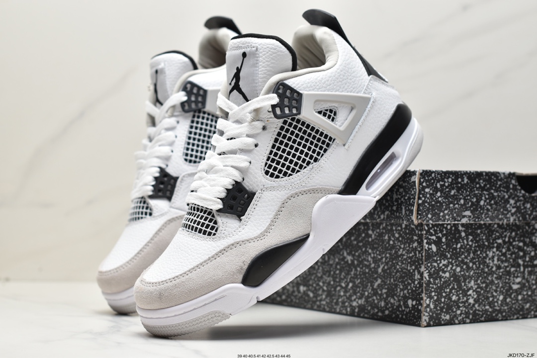 Nike Wmns Air Jordan 4 Retro ”Canyon Purple” AJ4 generation middle help retro casual sports culture basketball shoes