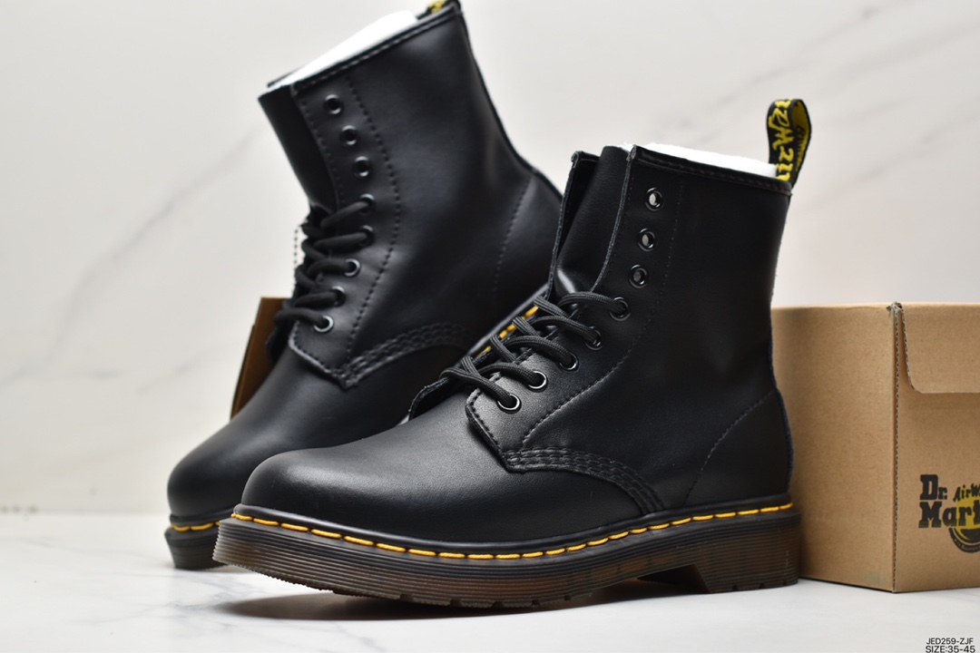 Dr. Martinbo Dr. Martens Jadon 8 Eye Boots Martin high help British knight punk retro locomotive 15265001