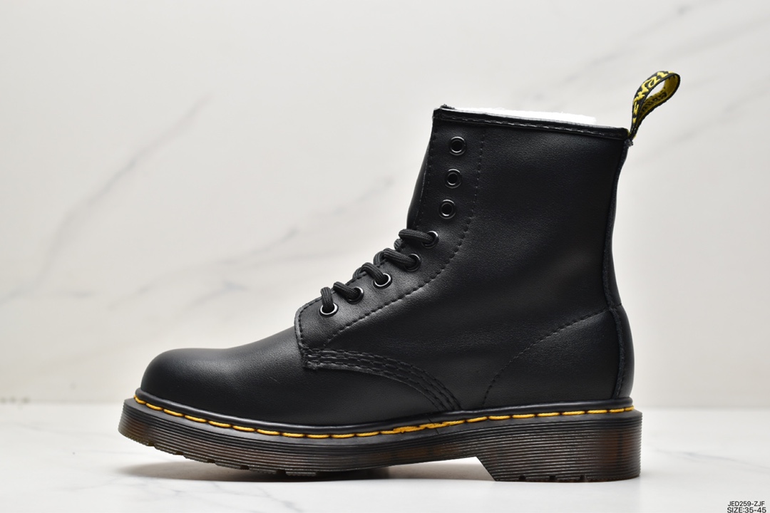 Dr. Martinbo Dr. Martens Jadon 8 Eye Boots Martin high help British knight punk retro locomotive 15265001