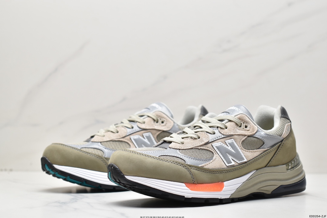 Pure original version NB New Balance Made in USA M992 series American-made blood classic retro casual sports all-match daddy running shoes M992WT