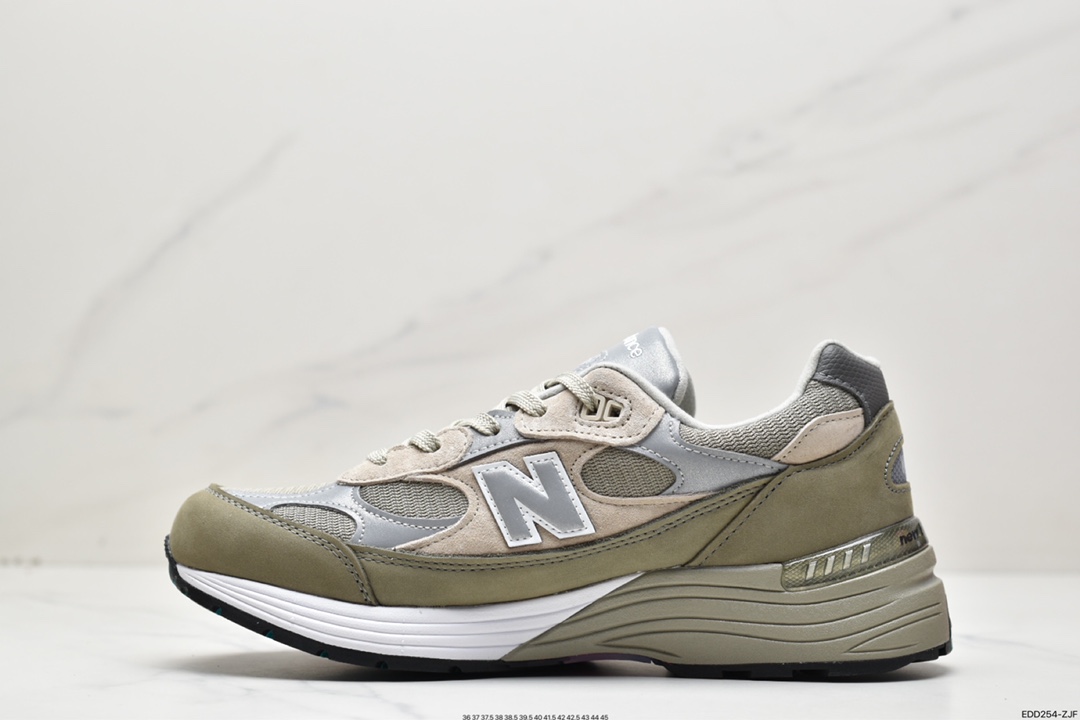 Pure original version NB New Balance Made in USA M992 series American-made blood classic retro casual sports all-match daddy running shoes M992WT