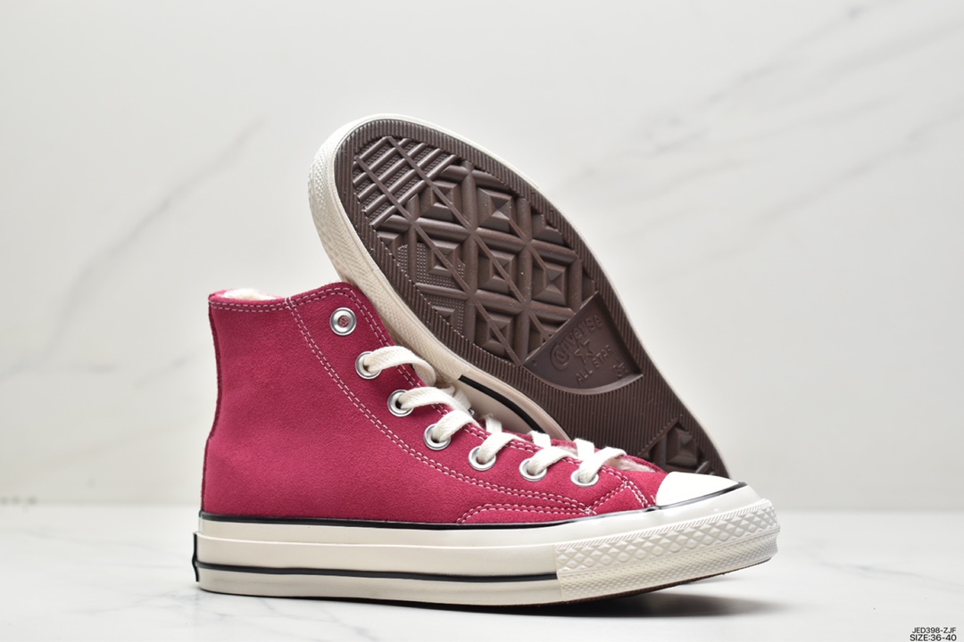 Warm up the cold without worry! 1970 plus fleece debut Converse Chuck 1970s 1970 classic plus fleece