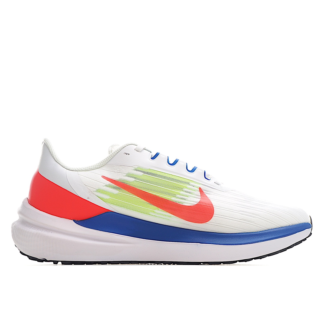 Nike Air Zoom Winflo V9 White Running Shoes - Breathable Mesh, Superior Comfort 4 i1668457008 8049 2