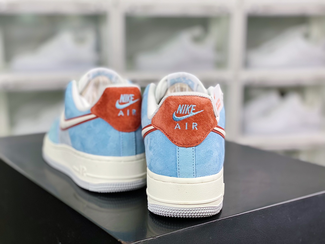 240 Air Force 1′07 Low”Fog Blue/Grey/Hawthorn Red”空军一号板鞋LZ6699-521