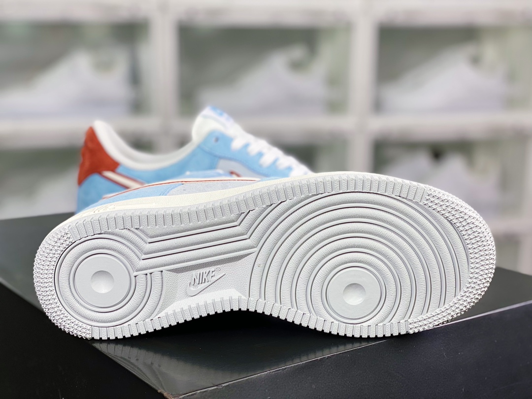 240 Air Force 1′07 Low”Fog Blue/Grey/Hawthorn Red”空军一号板鞋LZ6699-521