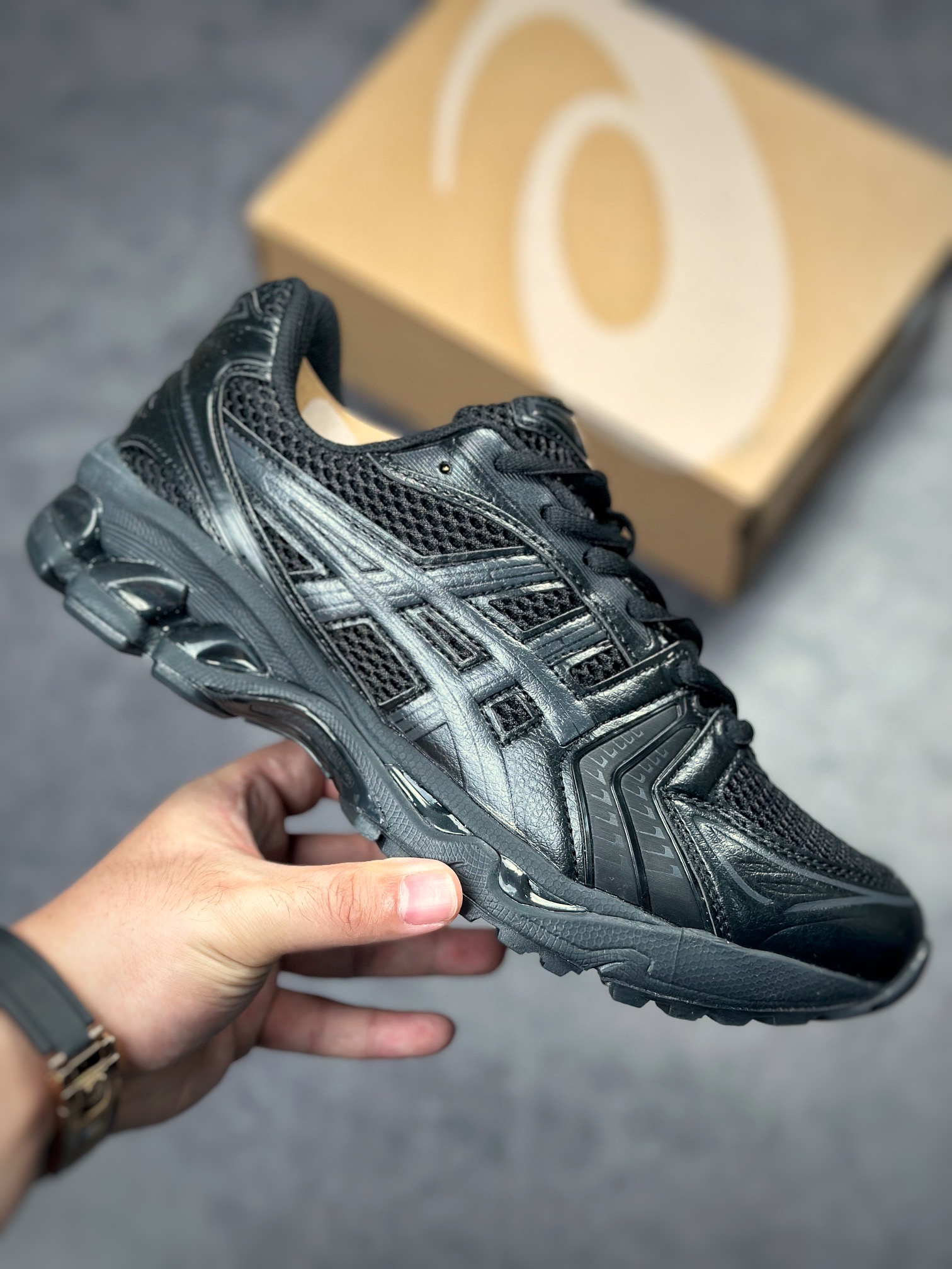 Asics Gel-Kayano 14 Edition Sports Casual Breathable Professional Running Shoes 1201A019-001