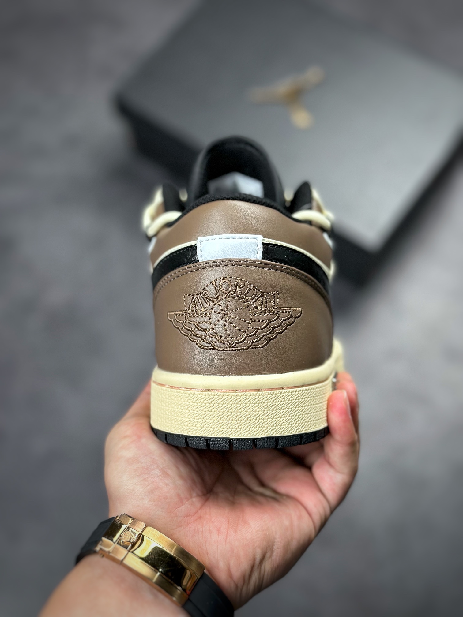 220 Air Jordan 1 Low 摩卡绑带 解构抽绳鞋带 553558-062