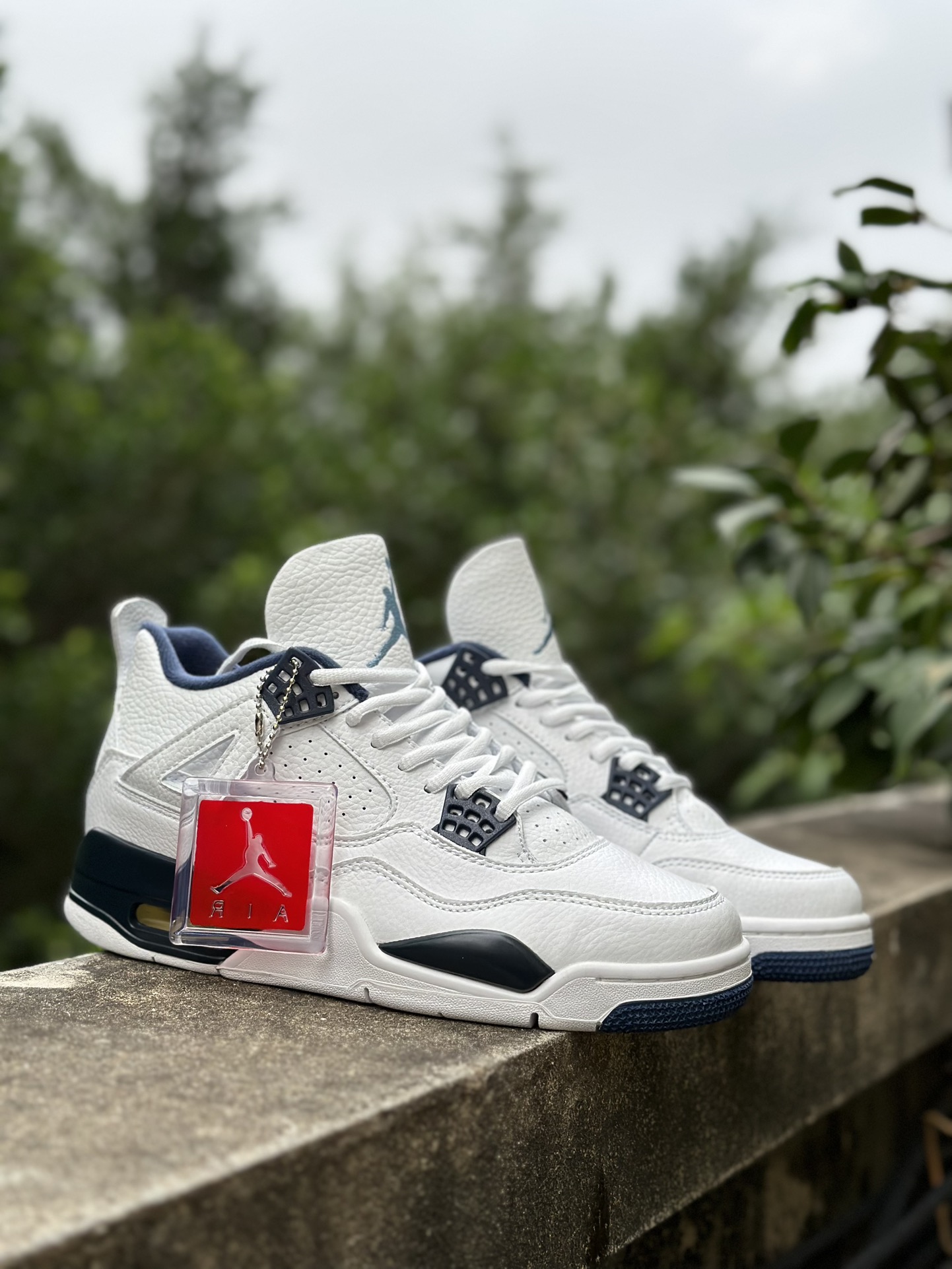 ¡¡Original puro‼️ Original puro, de fábrica‼️ Air Jordan AJ4 Retro Columbia, blanco y azul, versión de exportación, des…