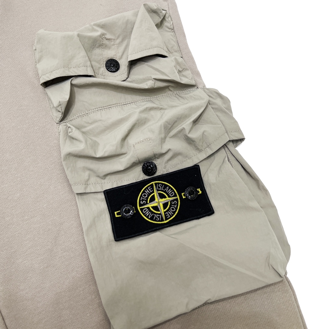 280 Stone Island/石头岛 22FW多口袋棉质户外工装裤