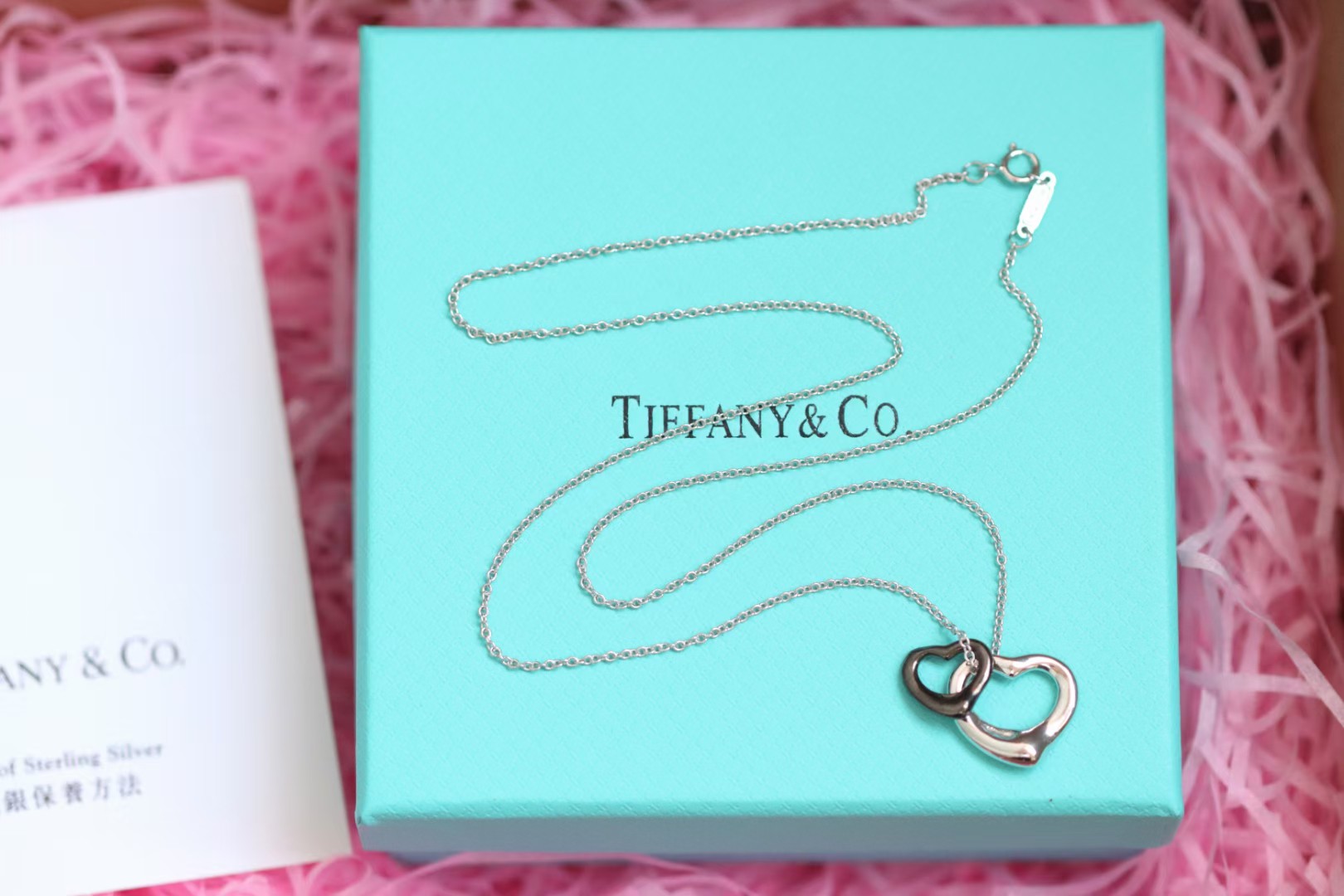 Tiffany & Co. Tiffany&Co.Open Heart纯银心形项链