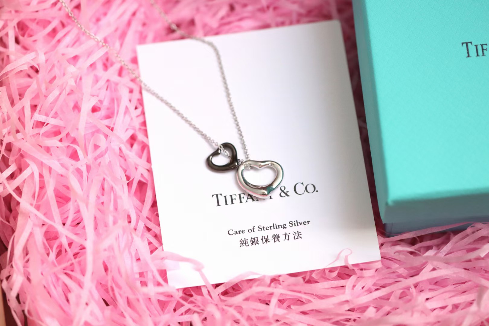 Tiffany & Co. Tiffany&Co.Open Heart纯银心形项链