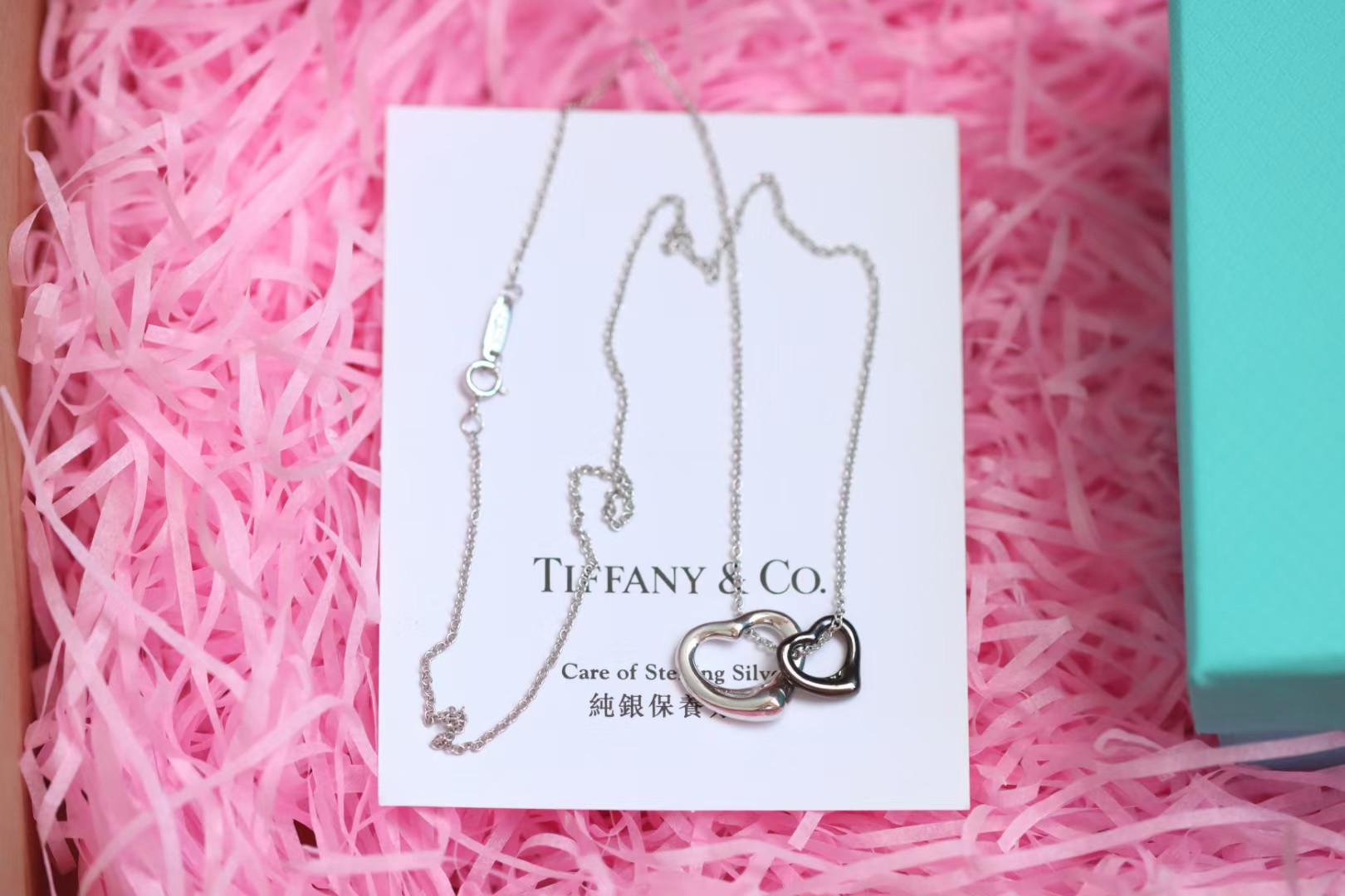 Tiffany & Co. Tiffany&Co.Open Heart纯银心形项链